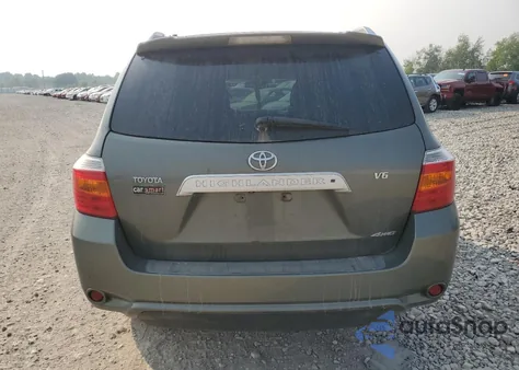 2008 Toyota Highlander Limited from USA, damaged, VIN JTEES42A882074999